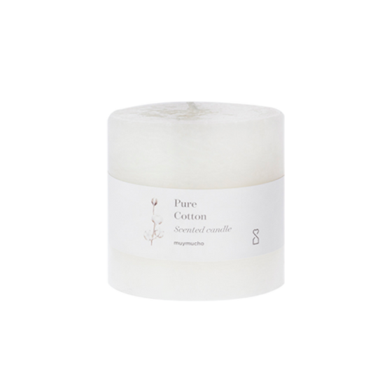 Vela Cilindro Pure Cotton